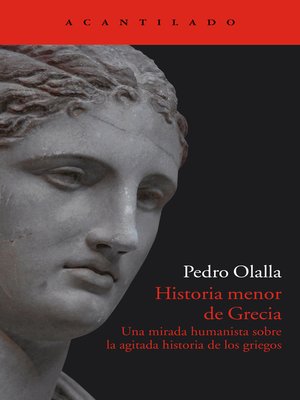 cover image of Historia menor de Grecia